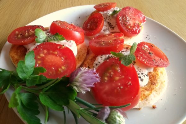 Herzhafte Pancakes, auch zum Frühstück